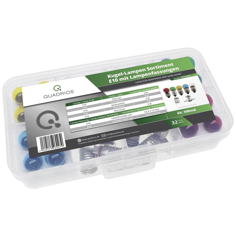 Ampoule témoin E10 Quadrios 1802O016 remplacement voyant 6V 3W