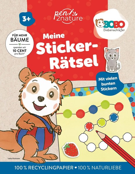 Bobo SiebenschläFer - Meine Stick*R-RäTsel | Pen2Nature | Deutsch | Taschenbuch-image