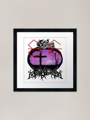 Bladee Cold Visions Gerahmter Kunstdruck Gerahmtes Wandbild Poster Leinwanddruck Bild
