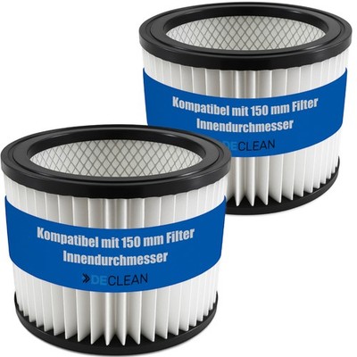 2 x Rundfilter Dauerfilter Lamellen Filter für AQUAVAC Multisystem 3000 waschbar