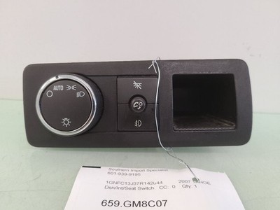 HEADLIGHT SWITCH FITS 2007 TAHOE 593984