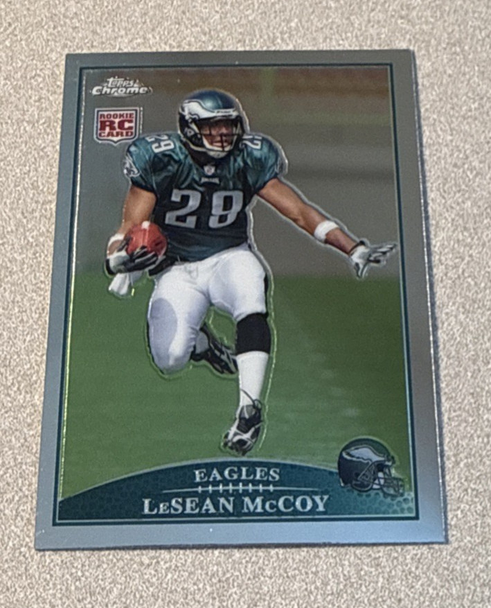 2009 Topps Chrome RC #TC180 LeSean McCoy Eagles