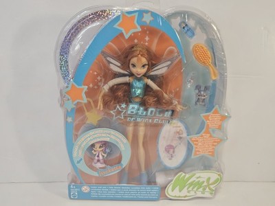 Brand New Sealed Rare 2005 Mattel Winx Club Bloom Pixie Magic with Lockette Doll