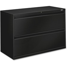 HON 800 Series Full-Pull Locking Lateral File - 2-Drawer 892lp