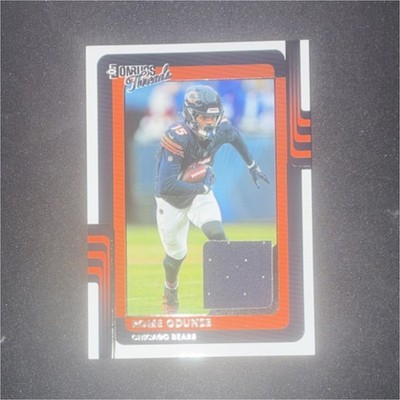 Donruss 2025 Threads Rome Odunze Memorabilia #DTH-ROE Chicago Bears NFL