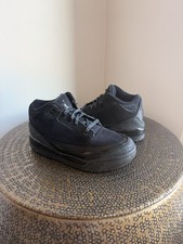 Jordan 3 Black Cat 2025 Sneakers Size 1Y