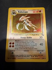 Pokémon TCG Kabutops Fossil 9/62 Holo 1999-2000 Wizards Base Set Holo on eBay