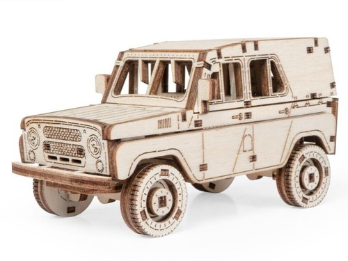 UAZ 469 Holz Konstruktor gaz UdSSR sowjetische Armee Gssd NVA DDR - Bild 2 von 12