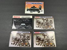 Pentax Camera Lenses  Accessories Brochures....5 Items