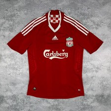 Liverpool 2008 2010 Home Vintage Adidas Football Shirt Soccer Jersey Size S