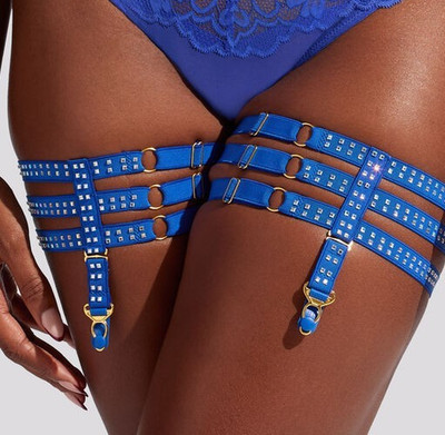 Ann Summers Größe Large 16-18 Diamant Beingeschirr neu mit Etikett 42-44