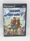 Agetec Wild Arms: Alter Code: F Sony PlayStation 2 Complete NTSC T 2005