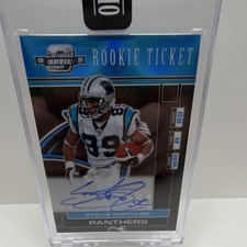 Panini Contenders Optic Steve Smith Sr. Autograph /25 Panthers 2021