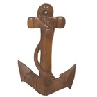 Wood Anchor Wall Hanging Plaque Nautical Sea Shore Ocean Beach Decor 14.5"H Boat