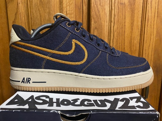 air force 1 low premium denim