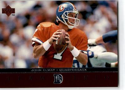 1996 Upper Deck #TT34 John Elway Team Trio