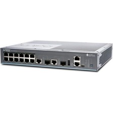 JUNIPER EX2200-C-12T-2G EX2200-C compact and fanless switch w/ 12-port