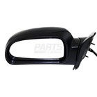 Fits 06-07 Chevrolet Trailblazer Left Power Door Mirror Manual Folding Textured