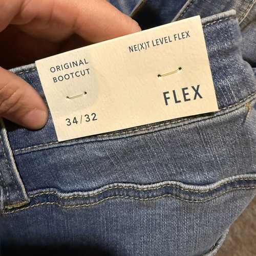 American Eagle jeans men’s 34x32 blue Original Bootcut Flex stretch comfort NWT - Picture 10 of 11