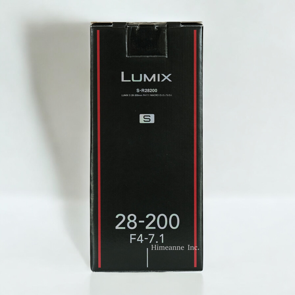 Panasonic Lumix S 28-200mm f4-7.1 MACRO O.I.S. Telephoto Zoom Lens