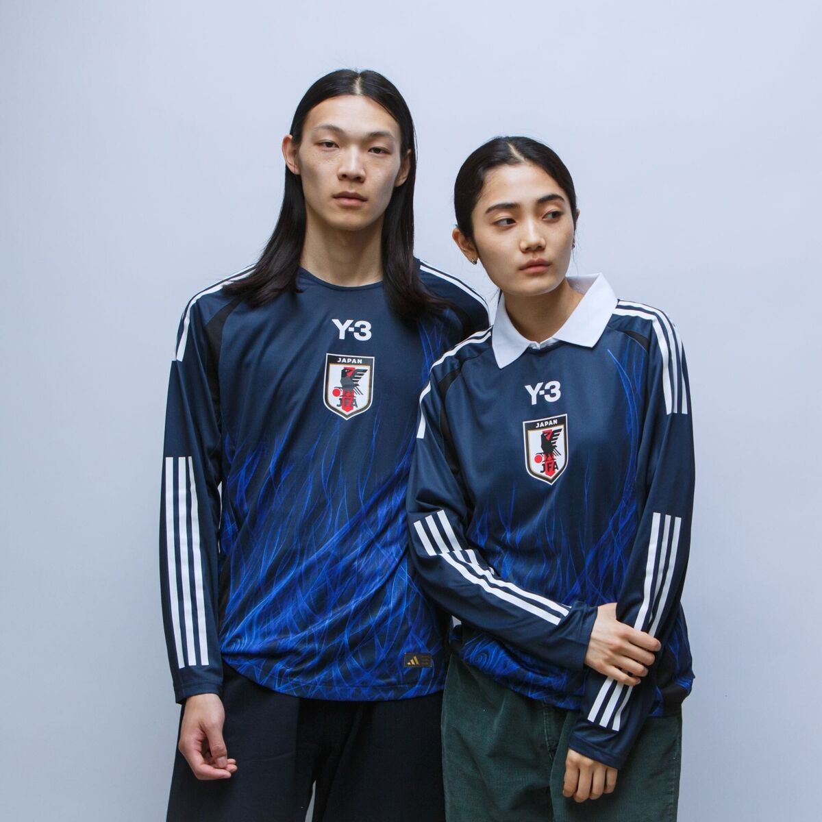 Adidas Y-3 Japan National Football Team 2024 Home Away Adidas Y-3 Japan National Football Team 2024 Home Away