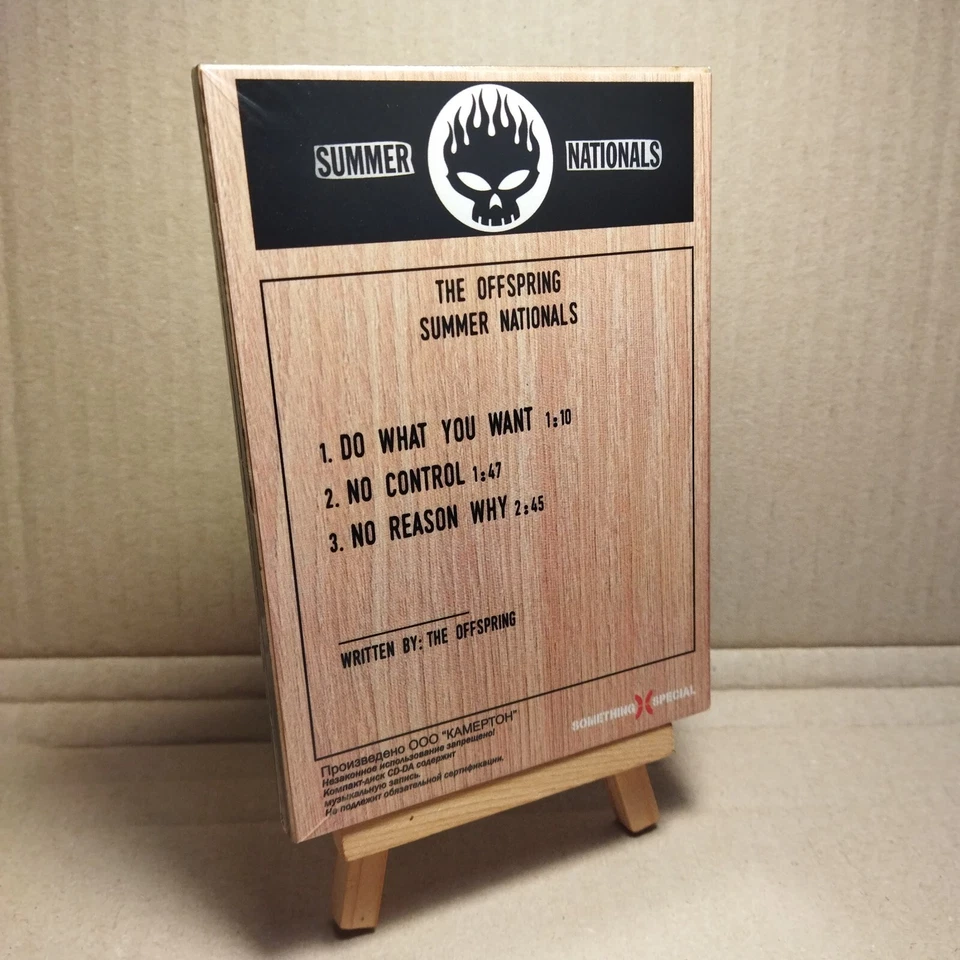 The Offspring - Summer Nationals (Single) (Wood Box, Mini-CD) SEALED! - Image 2 of 3