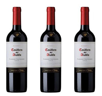 Casillero del Diablo Cabernet Sauvignon Concha y Toro Trocken 750ml 3er Pack