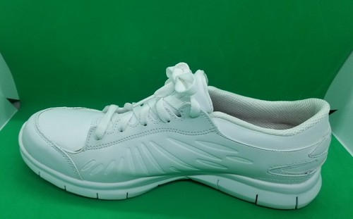 Skechers Work Relaxed Fit Memory Foam 76564 White Lace Up Women's Sz 9.5 Shoes - Picture 6 of 11