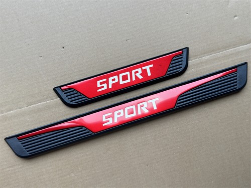 For Toyota Accessories Car Door Scuff Sill Cover Panel Step Protector ...