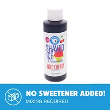 Hypothermias WILD CHERRY Flavor Syrup 🍧 Snow Cone machine Concentrate UNSWEET