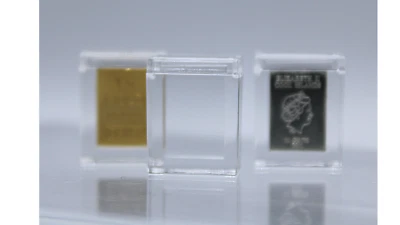 NELIER Kapsel CombiBar Barrentafel Schutz Barren CombiCoin 1g Gold Silber Kapseln