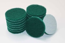 16 Piece 4" Drill Power Brush Replacement Tile Scrubber Scouring Pads - Green