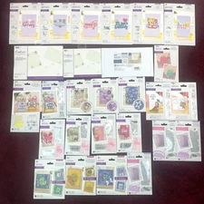 Lot 27 Crafters Companion Gemini Dies Stamps Papercraft Card Making MIXED