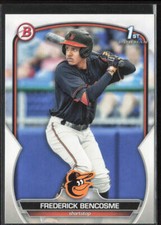 2023 Bowman Frederick Bencosme BP-35 1st Paper | Baltimore Orioles