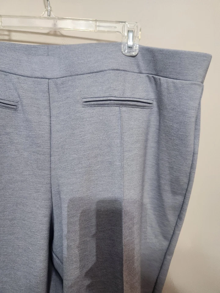Ruby Rd. Pull On Ponte Pant Size 3X Slate Gray Women's - Image 3 of 4