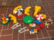 vintage mickey mouse disneyland disney train set 80's