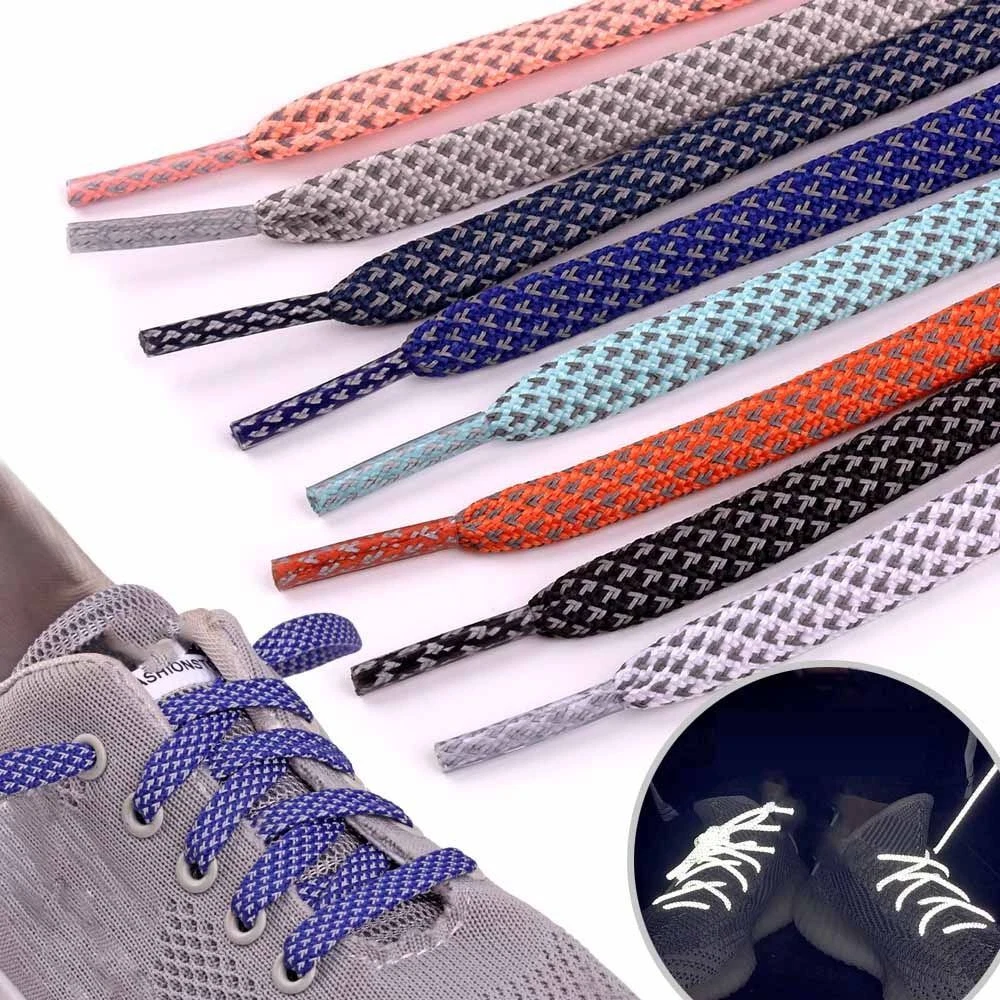 Reflective shoe best sale strings