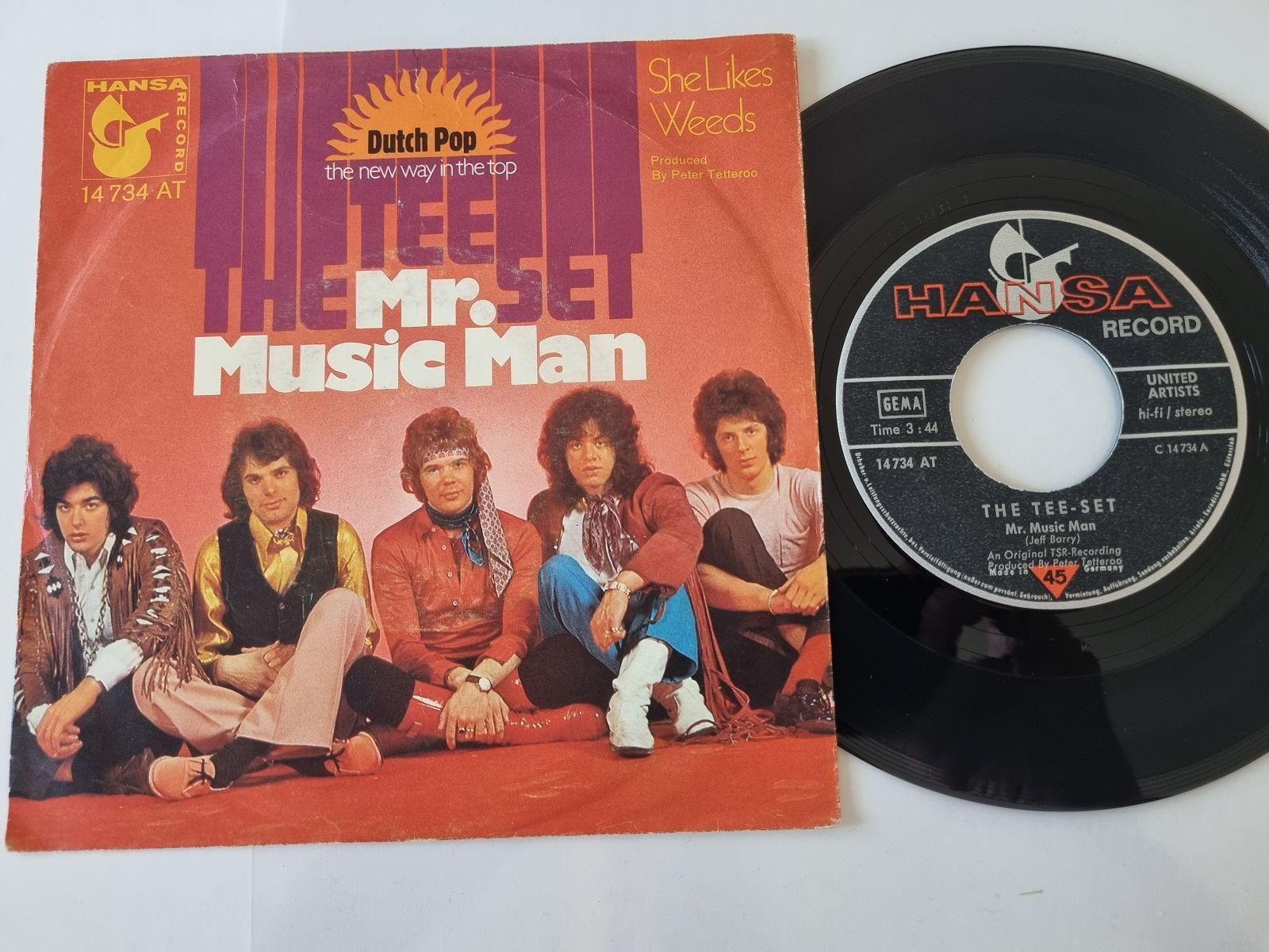 7"" Single The Tee-Set - Mr. Music Man Vinyl Germany