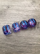 4x Purple Translucent Glow In The Dark Dice Valve Stem Cap Car Truck Motorcycle 4x Purple Translucent Glow In The Dark Dice Valve Stem Cap Car Truck Motorcycle