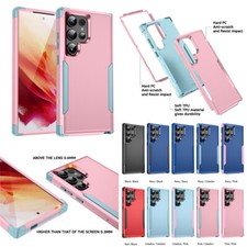 3 in 1 Hybrid Shockproof Rugged Phone Case For Samsung Galaxy S25 S24 S23 S22S21