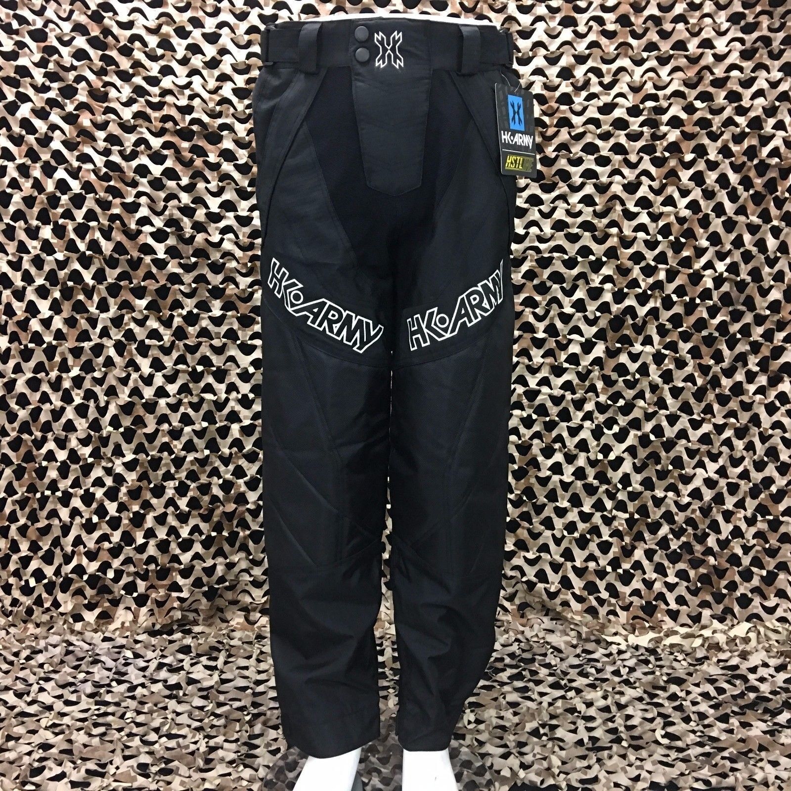 New HK Army HSTL Paintball Pants - Black - Youth