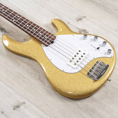 Ernie Ball Music Man StingRay Special 5 H 5-String Bass, Rosewood, Genius Gold