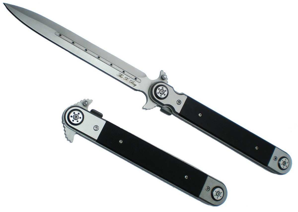 Pocket SWORD ASSISTED Opening,13” G10 Handle in Michael Corleone