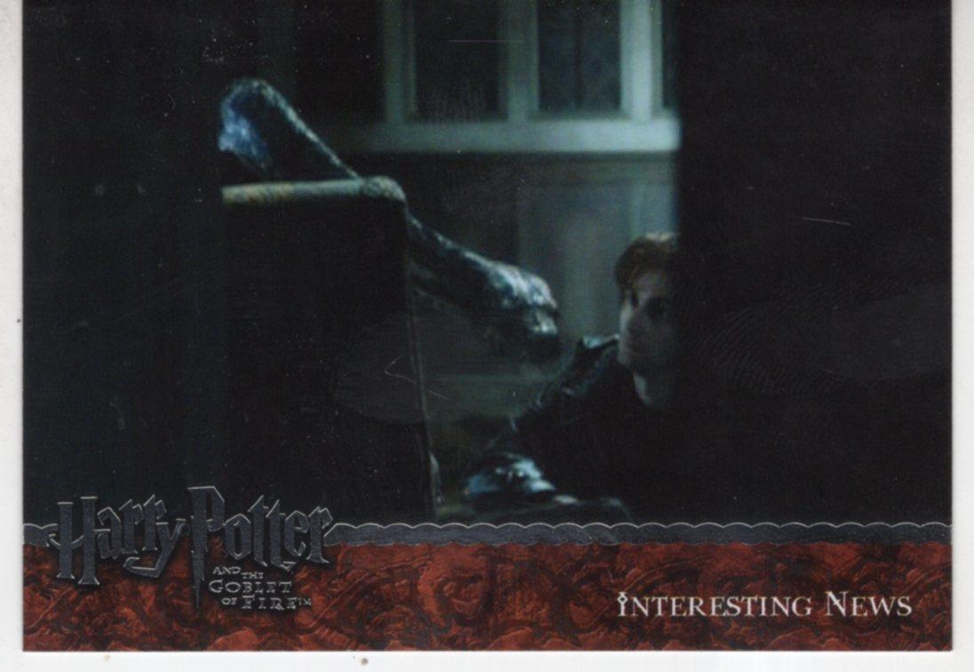 Harry Potter Goblet Of Fire Base Card 19 Rare Collectible Trading Card-image