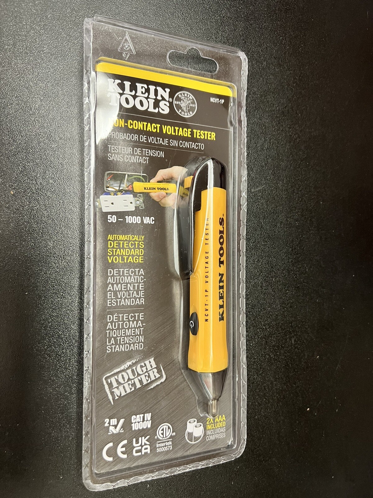 Klein Tools NCVT1P 50V to 1000V AC NonContact Voltage Detector Pen