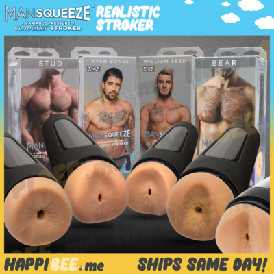 MAIN SQUEEZE PORN STAR Masturbator🍯Male Realistic BUTT STROKER Sex Toy For  Men