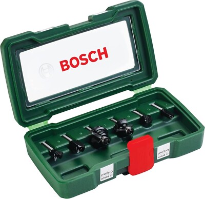 BOSCH ROUTING BIT SET (6PCS) SHANK 6mm PR-RB6 | eBay