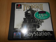 Railroad Tycoon 2 II PS1 Playstation 1 PAL MINT COLLECTORS