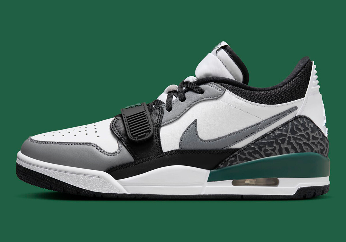 Nike Air Jordan Legacy 312 Low White Oxidized Green Black CD7069-131 sz 9.5 Men