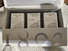 3 - Pack BEEKMAN 1802 Goat Milk Stick of Butter Set 28g 1 Oz  x3 PURE VANILLA